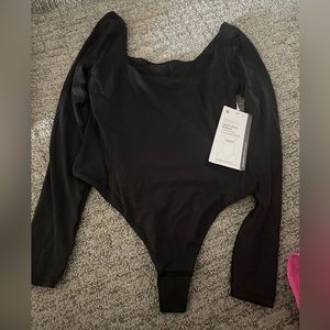 Lululemon Wundermost Ultra Soft Nulu Square Neck Long sleeve bodysuit